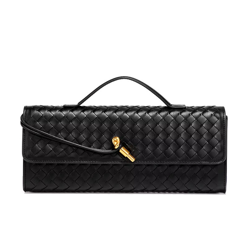 Violetta Woven Clutch – Timeless Luxury & Eco Elegance