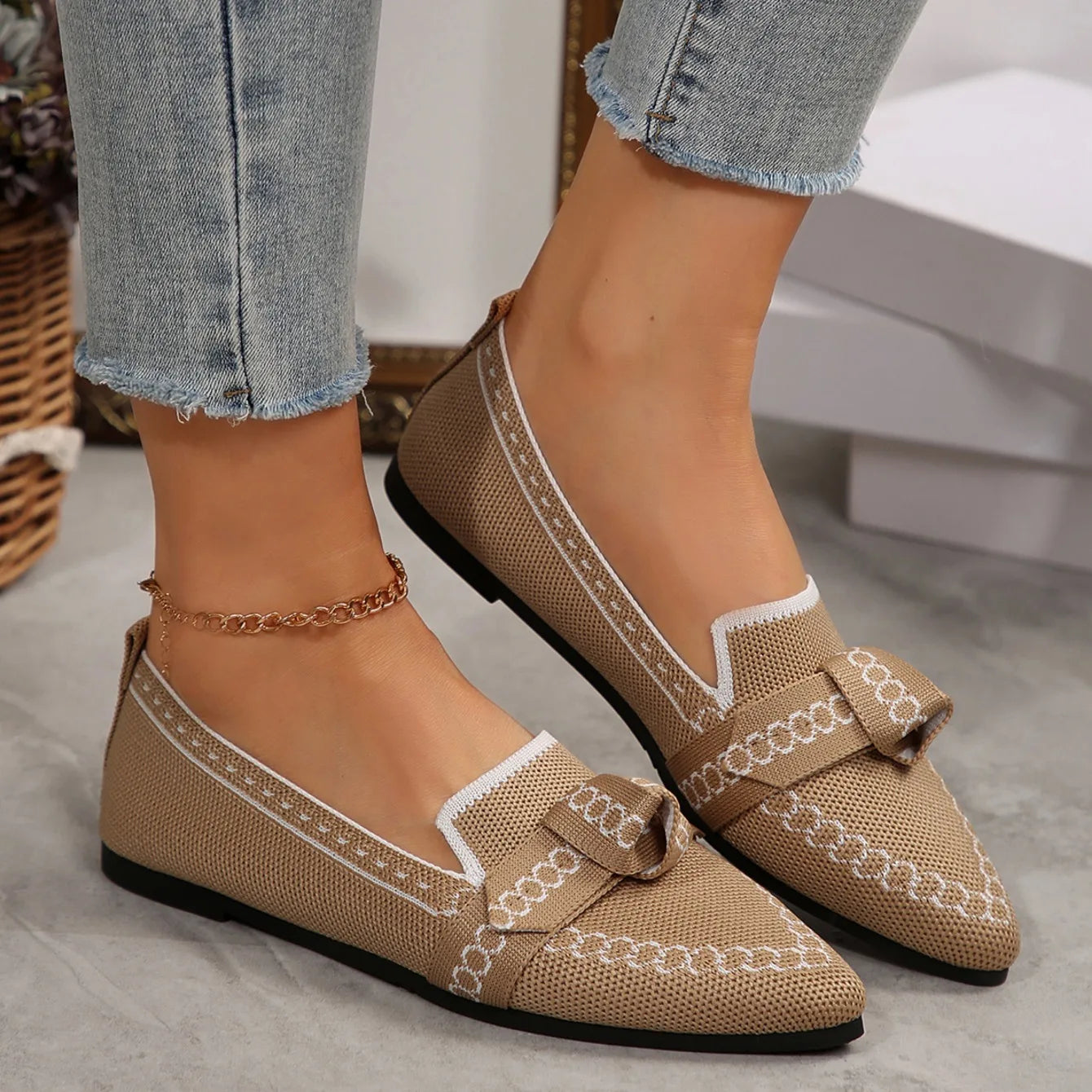 Kensington Bow Ballet Flat
