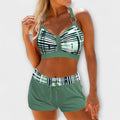 Aive™ High-Waist Bikini Set – Sleek Lines with Flattering Coverage