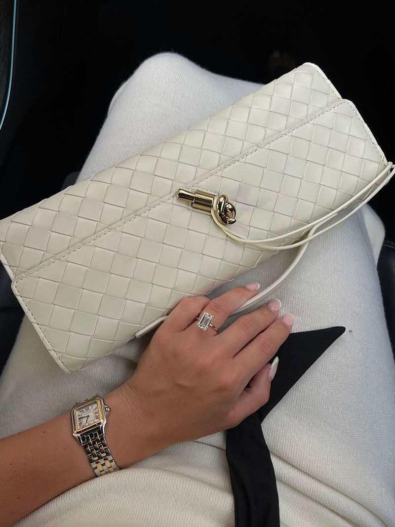 Violetta Woven Clutch – Timeless Luxury & Eco Elegance