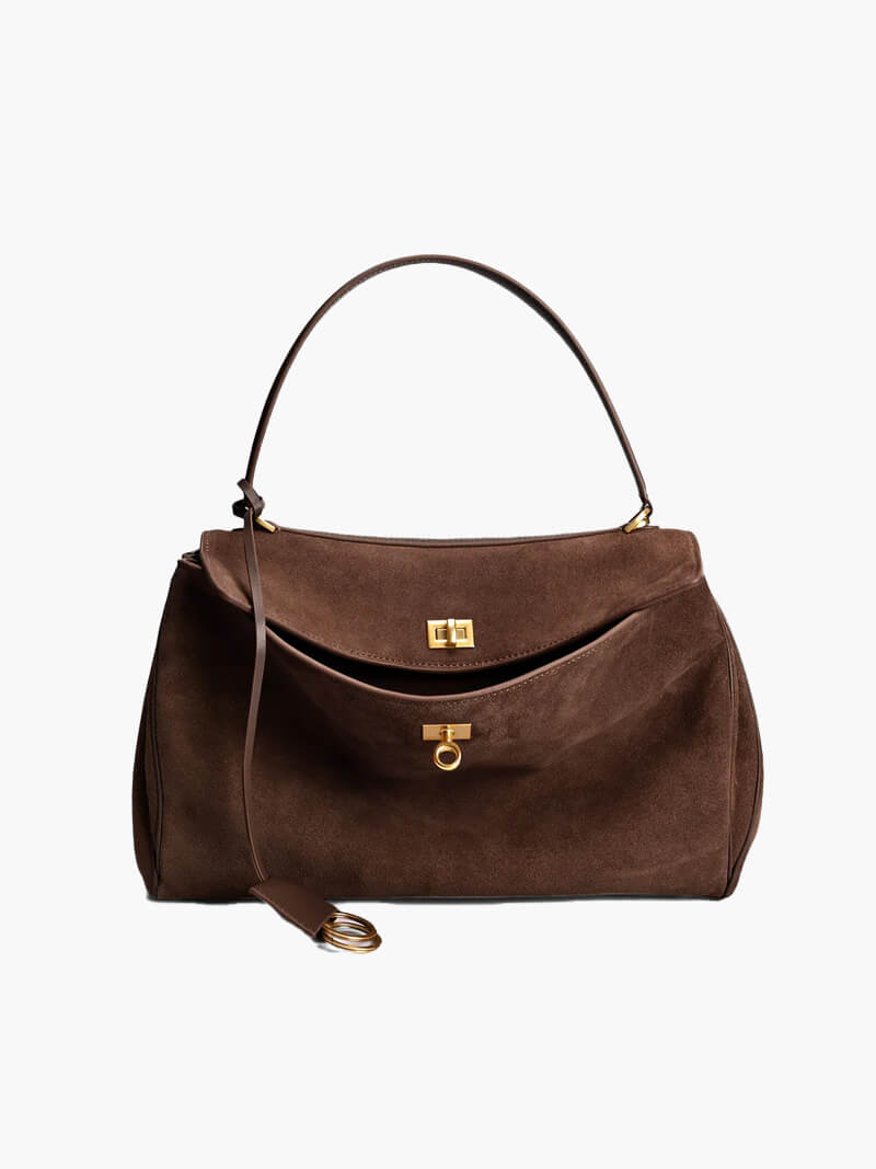 Roveo™ Suede Bag – Timeless Elegance with Versatile Charm