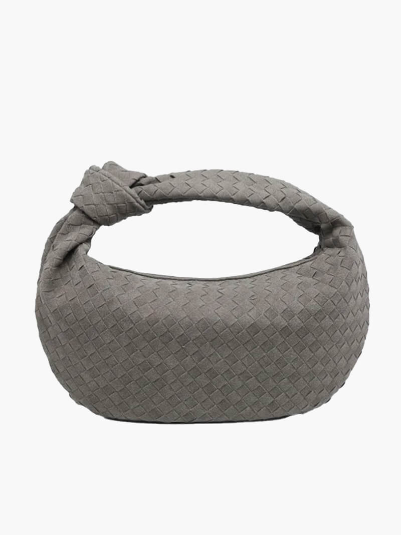 Aurelia™ Woven Suede Bag – Soft Sophistication with Distinctive Charm