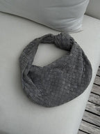 Aurelia™ Woven Suede Bag – Soft Sophistication with Distinctive Charm