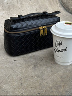Aria Mini Bag – Compact Luxury with Woven Elegance