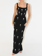 The Ultimate Muse Crystal Maxi Skirt Set