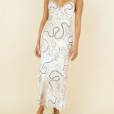 Under Control Maxi Dress Beige