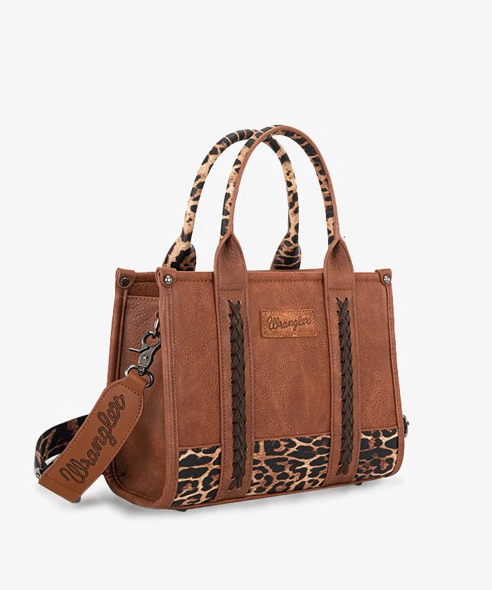 Wrangler Animal Print Concealed Carry Tote Bag