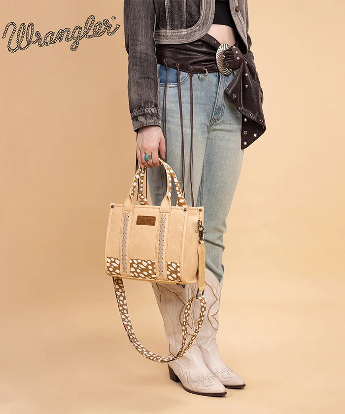 Wrangler Polka Dot Concealed Carry Tote Purse