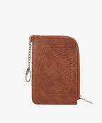 Wrangler Cow Print Mini Zip Card Case