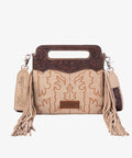 Wrangler Tooled Fringe Crossbody Bag - Limited Stock