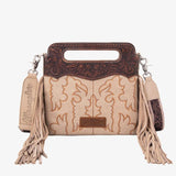 Wrangler Tooled Fringe Crossbody Bag - Limited Stock