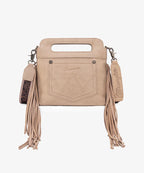 Wrangler Tooled Fringe Crossbody Bag - Limited Stock