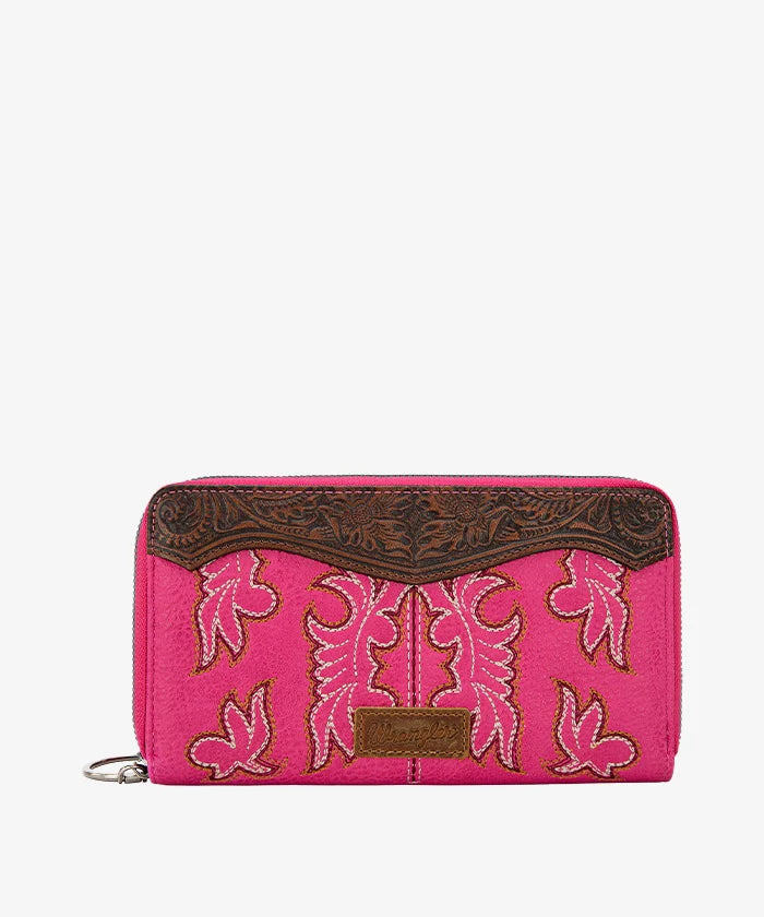 Wrangler Boot Stitch Bifold Wallet