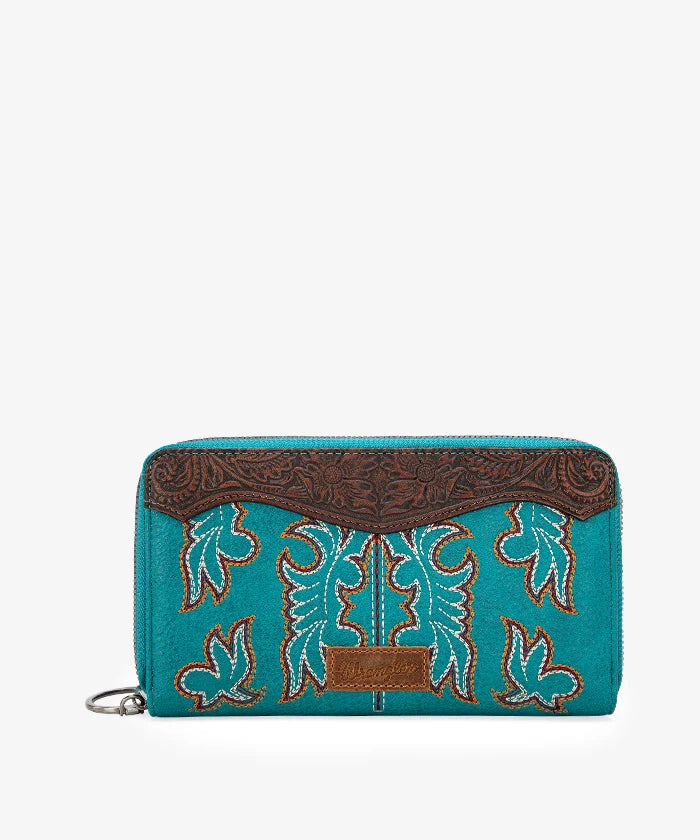 Wrangler Boot Stitch Bifold Wallet