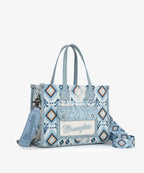 Wrangler Aztec Concealed Carry Canvas Tote Bag - Limited Stock