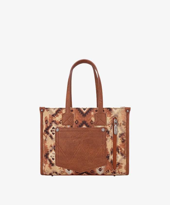 Wrangler Aztec Concealed Carry Canvas Tote Bag Collection