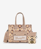 Wrangler Aztec Concealed Carry Canvas Tote Bag Collection