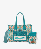 Wrangler Aztec Concealed Carry Canvas Tote Bag Collection