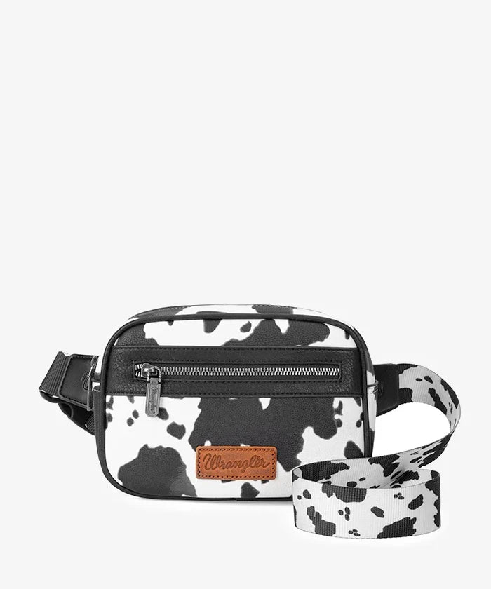 Wrangler Cow Print Belt Bag