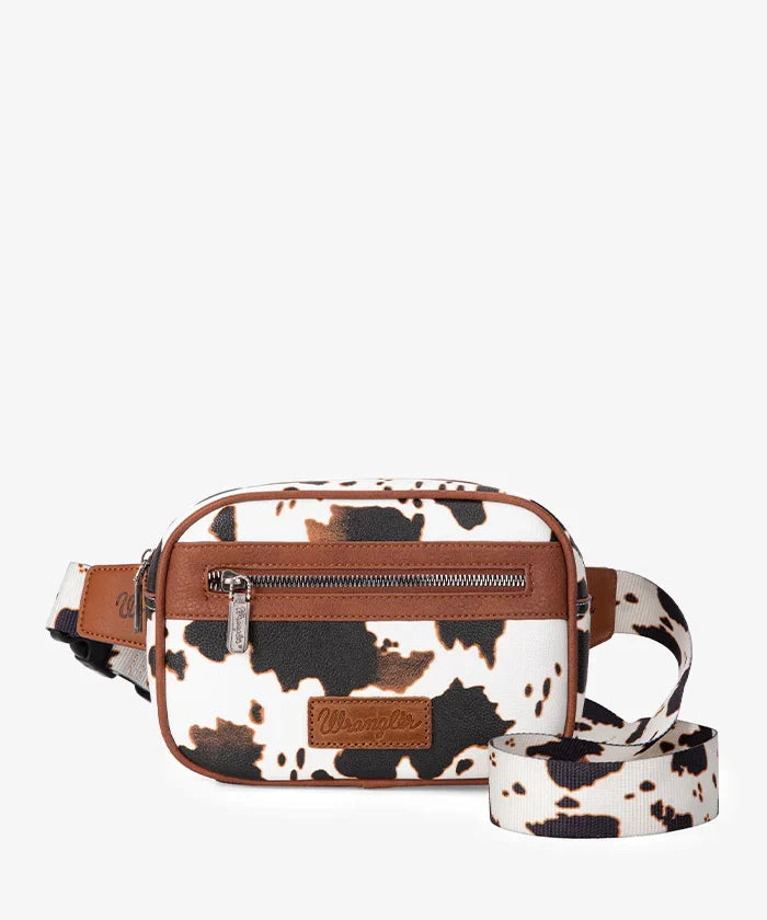 Wrangler Cow Print Belt Bag