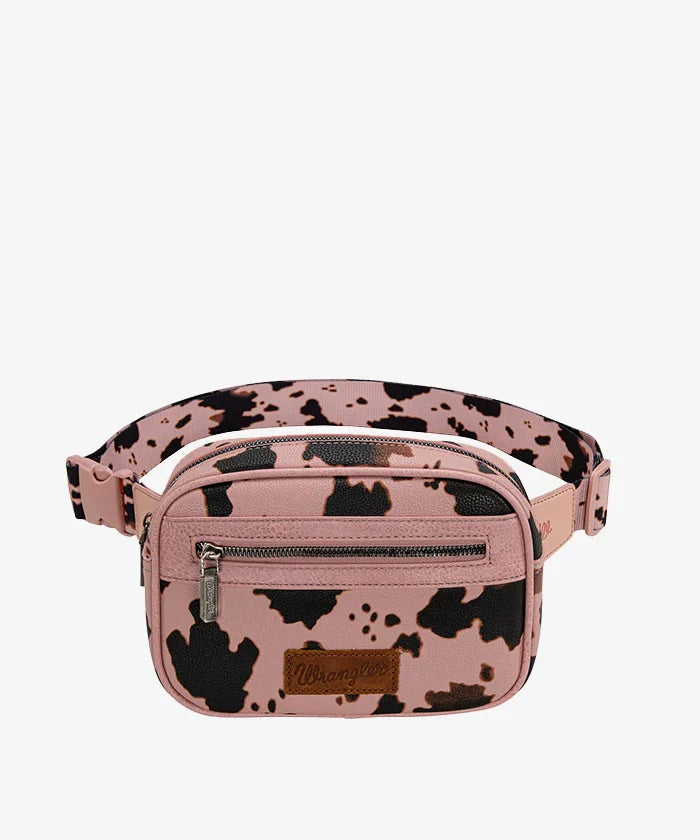 Wrangler Cow Print Belt Bag