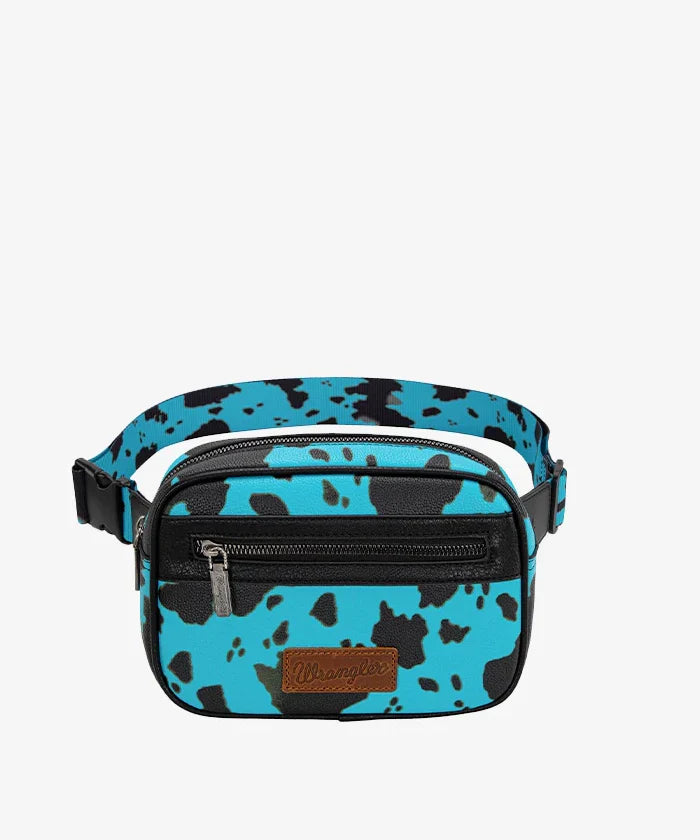 Wrangler Cow Print Belt Bag