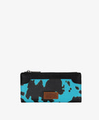 Wrangler Cow Print Zip Wallet