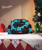 Wrangler Zippered Cow Print Crossbody Bag