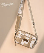 Wrangler Cow Print Crossbody Bag
