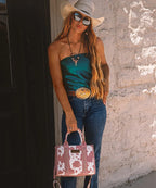 Wrangler Animal Print Concealed Carry Tote Bag
