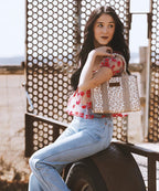 Wrangler Animal Print Concealed Carry Tote Bag