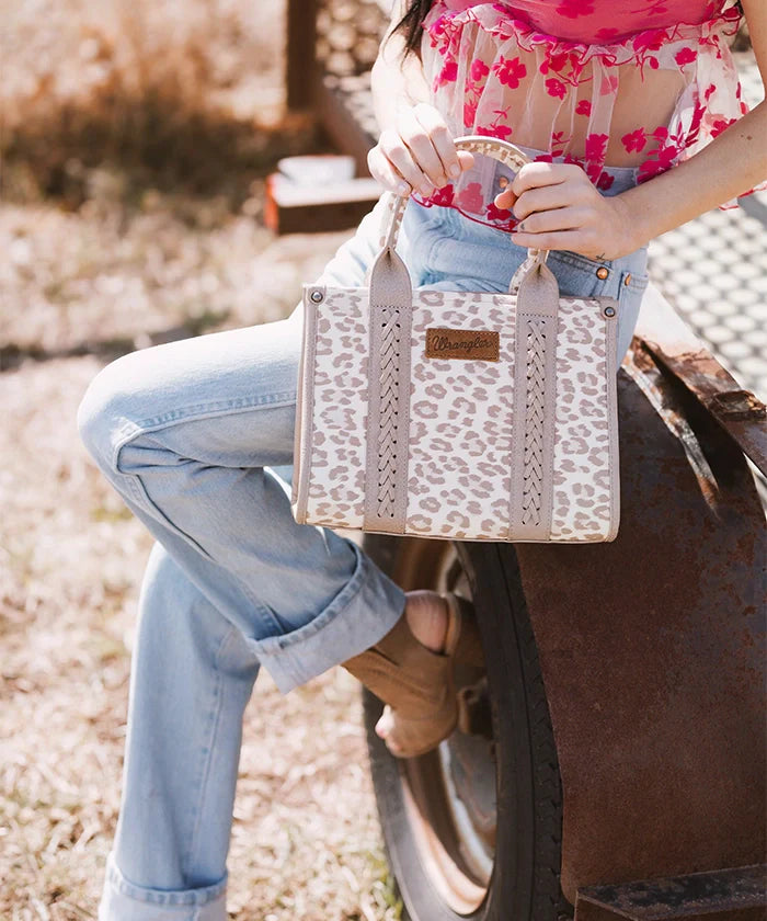 Wrangler Animal Print Concealed Carry Tote Bag