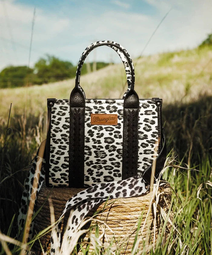 Wrangler Animal Print Concealed Carry Tote Bag