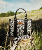 Wrangler Animal Print Concealed Carry Tote Bag