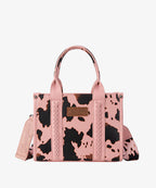 Wrangler Cow Print Concealed Crossbody Bag