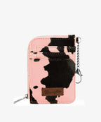Wrangler Cow Print Card Holder