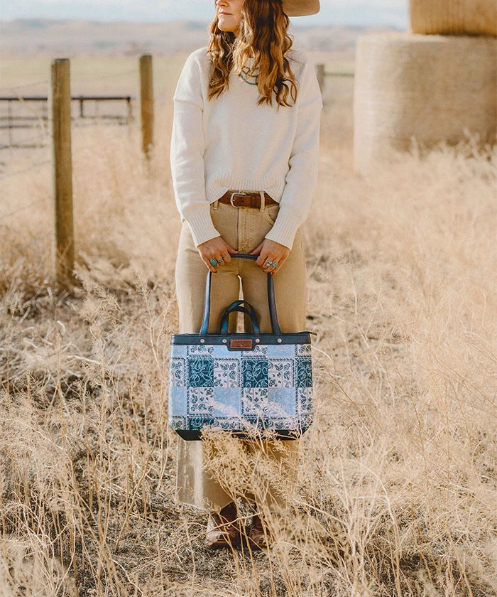 Wrangler Paisley Carry Tote Bag Collection