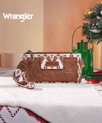 Wrangler Aztec Print Wristlet
