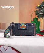 Wrangler Aztec Print Wristlet