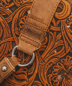 Wrangler Tooled Saddle Bag