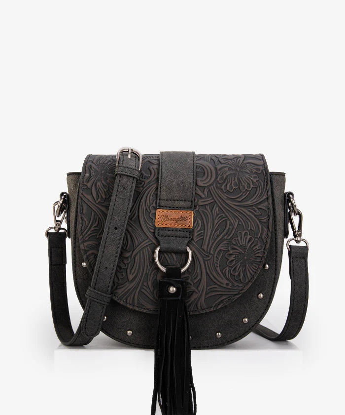 Wrangler Tooled Saddle Bag