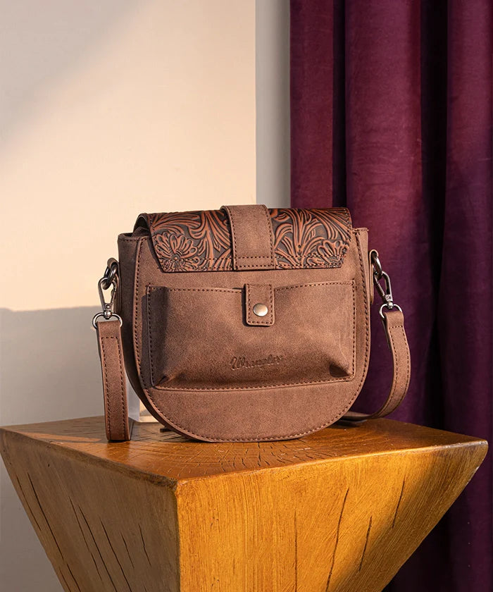 Wrangler Tooled Saddle Bag