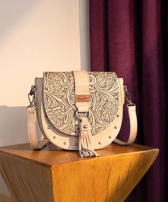 Wrangler Tooled Saddle Bag