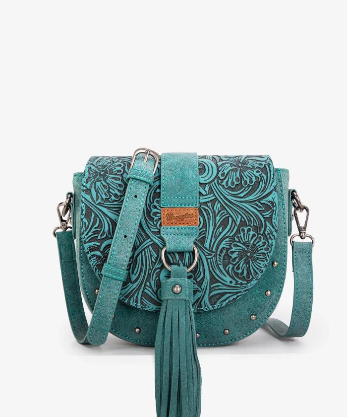 Wrangler Tooled Saddle Bag