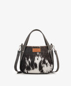 Wrangler Genuine Hair-On Cowhide Tote Bag