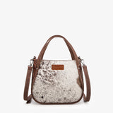 Wrangler Genuine Hair-On Cowhide Tote Bag