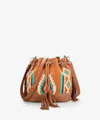 Wrangler Aztec Knitted Bucket Bag Collection