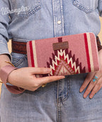 Wrangler Aztec Knitted Wristlet Wallet
