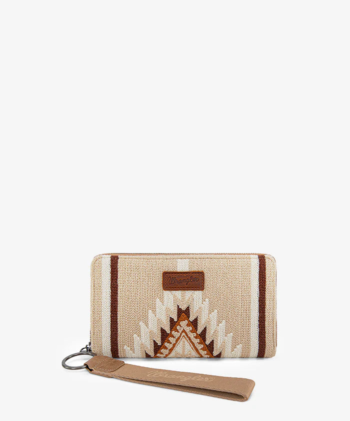 Wrangler Aztec Knitted Wristlet Wallet