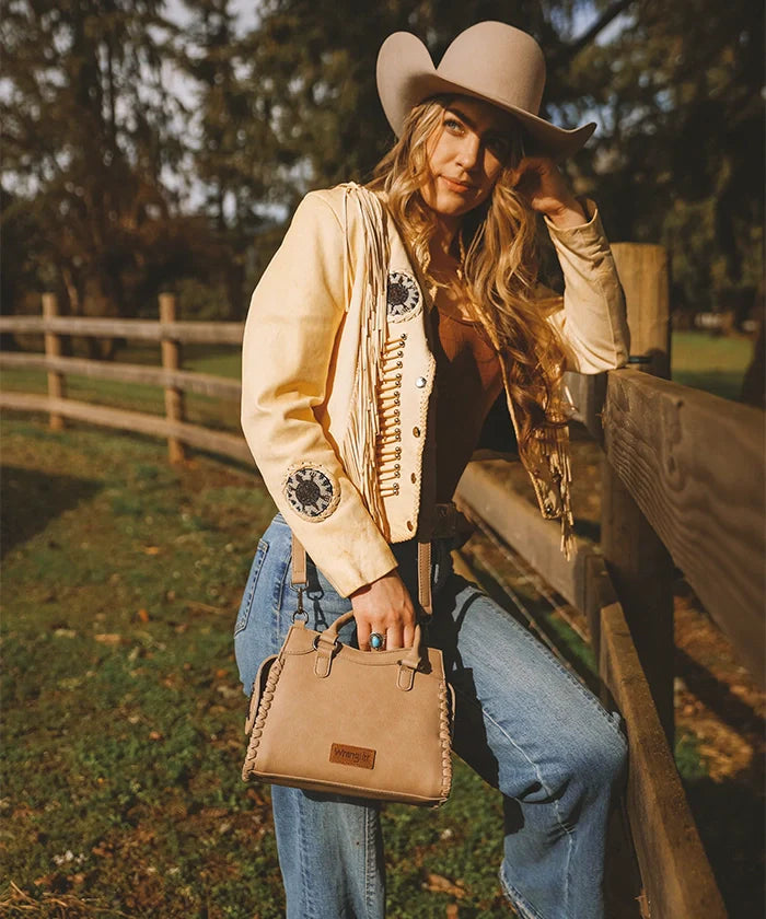 Wrangler Braided Tote Bag